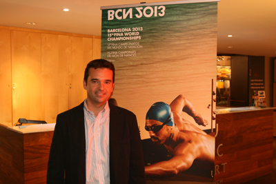 Sergi Pujalte, director general del Mundial de Natació BCN 2013