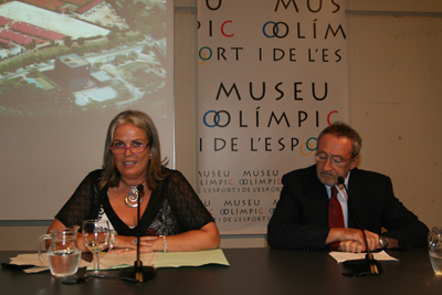 Sra. Maite Fandos, presidenta de la Fundació Barcelona Olímpica i Sr. Eudaldo Bonet president del Real Club de Polo Barcelona