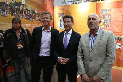 Steve Cram, Sebastian Coe i Steve Ovett