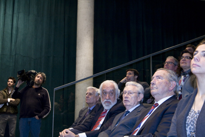 Pere Sust, Josep Maldonado, Josep Lluís Vilaseca i David Moner