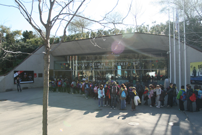 Entrada al Museu Olímpic