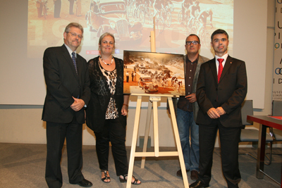 Rubén Peris, Maite Fandos,  Rafel Vallbona i Ivan Tibau